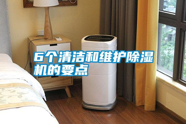 6個(gè)清潔和維護(hù)除濕機(jī)的要點(diǎn)