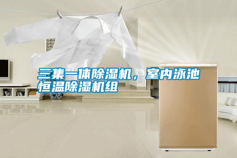 三集一體除濕機，室內泳池恒溫除濕機組