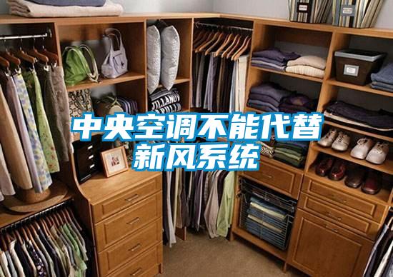 中央空調不能代替新風(fēng)系統
