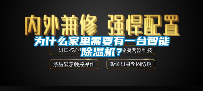 為什么家里需要有一臺智能除濕機？