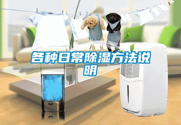 各種日常除濕方法說(shuō)明