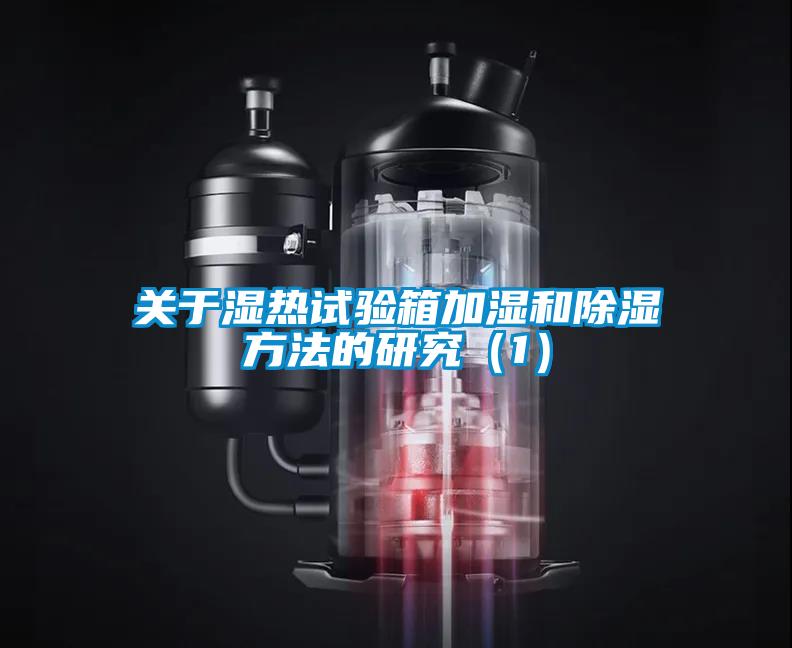 關(guān)于濕熱試驗箱加濕和除濕方法的研究（1）