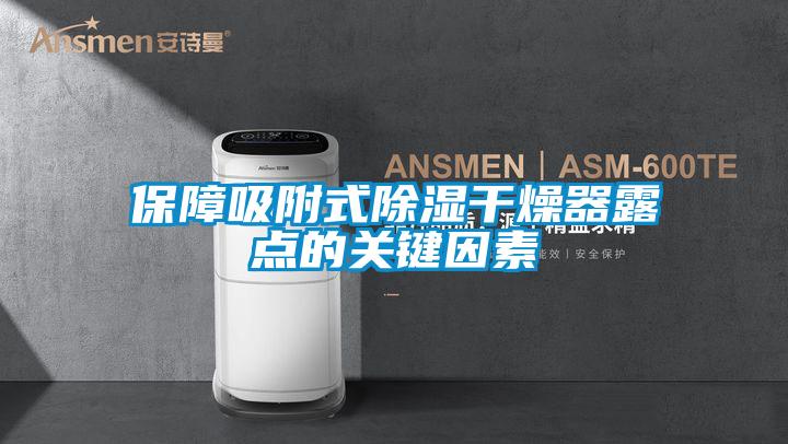 保障吸附式除濕干燥器露點的關(guān)鍵因素