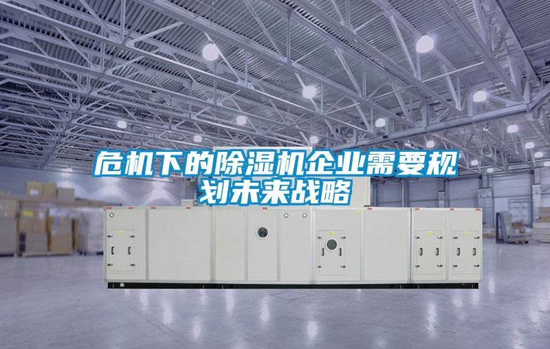 危機下的除濕機企業(yè)需要規(guī)劃未來戰(zhàn)略