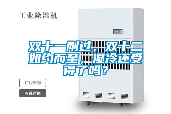 雙十一剛過，雙十二如約而至，濕冷還受得了嗎？