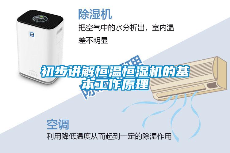 初步講解恒溫恒濕機的基本工作原理