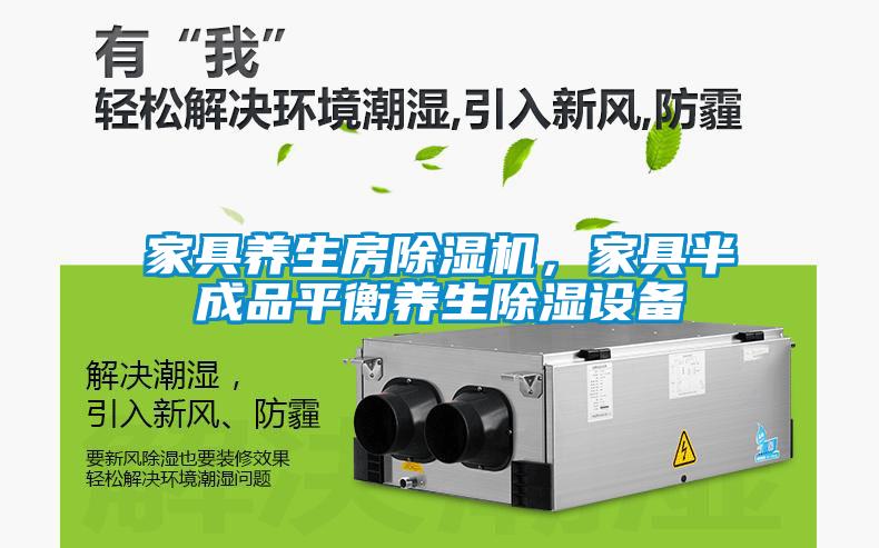 家具養生房除濕機，家具半成品平衡養生除濕設備