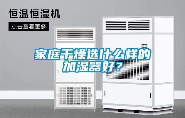 家庭干燥選什么樣的加濕器好？