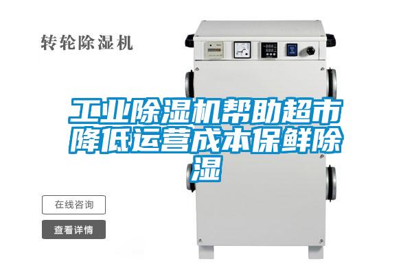 工業(yè)除濕機幫助超市降低運營(yíng)成本保鮮除濕
