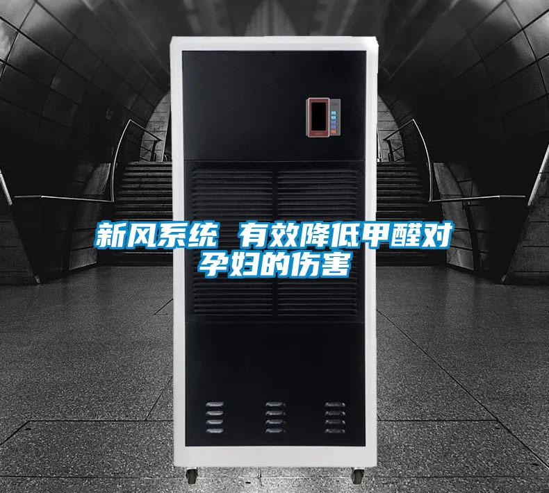 新風系統(tǒng) 有效降低甲醛對孕婦的傷害
