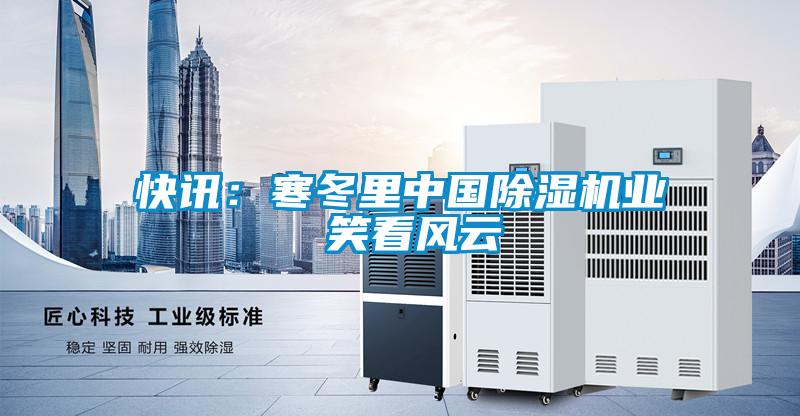 快訊：寒冬里中國除濕機業(yè) 笑看風(fēng)云
