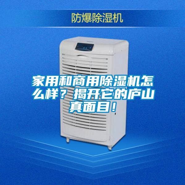家用和商用除濕機怎么樣？揭開(kāi)它的廬山真面目！