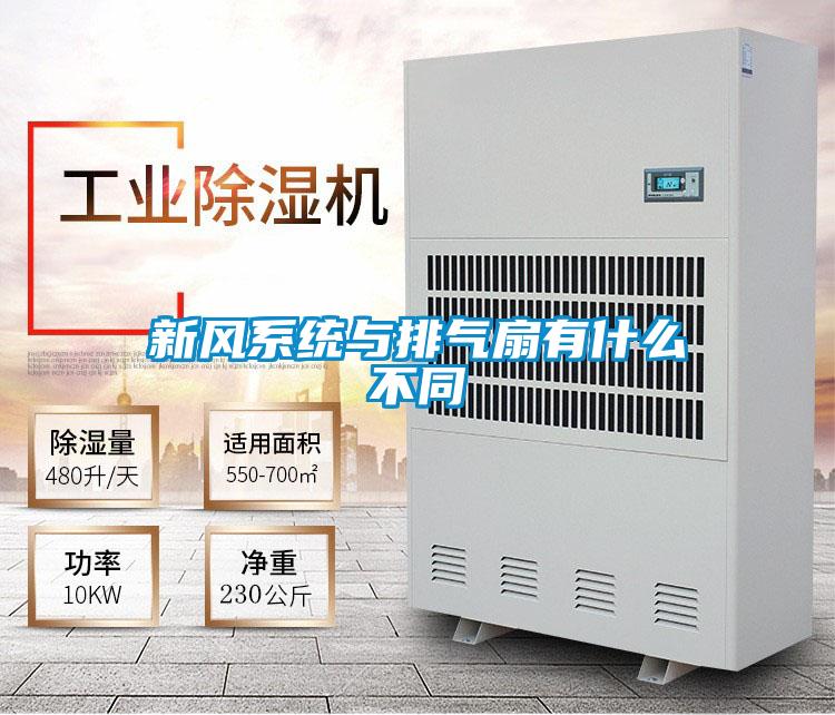 新風(fēng)系統與排氣扇有什么不同