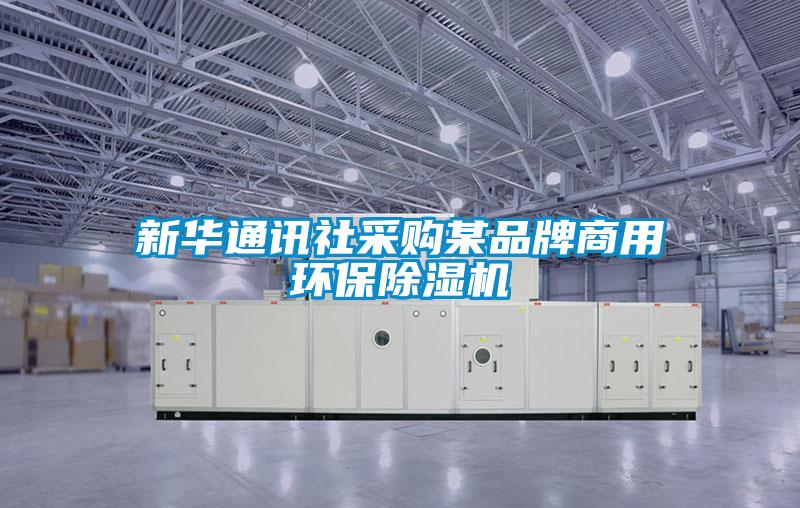 新華通訊社采購(gòu)某品牌商用環(huán)保除濕機(jī)