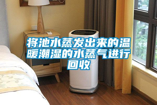 將池水蒸發(fā)出來的溫暖潮濕的水蒸氣進(jìn)行回收