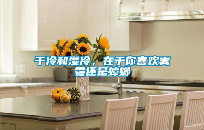 干冷和濕冷,在于你喜歡霧霾還是蟑螂