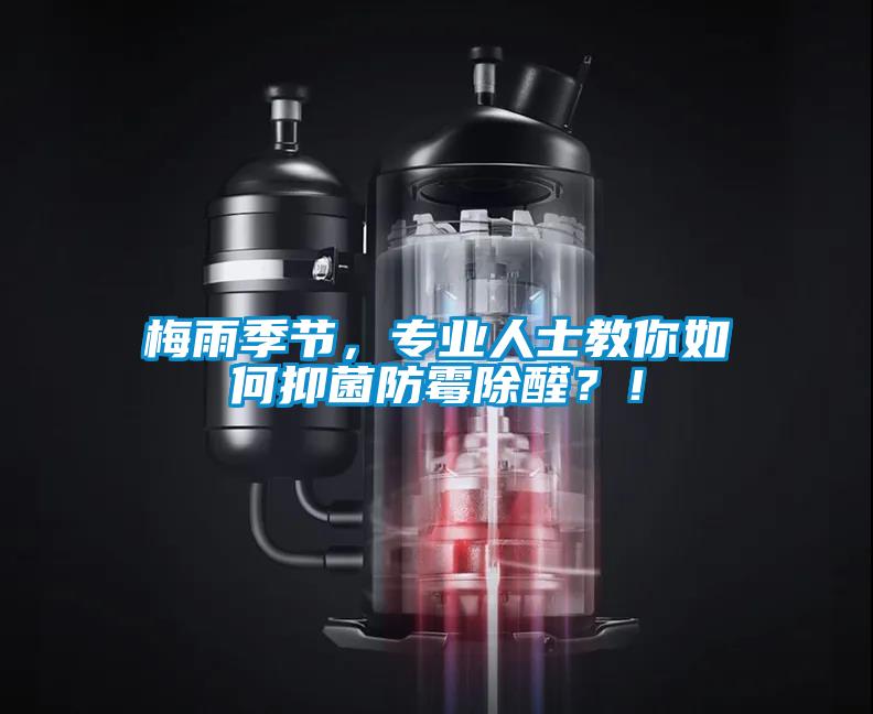 梅雨季節(jié)，專業(yè)人士教你如何抑菌防霉除醛？！