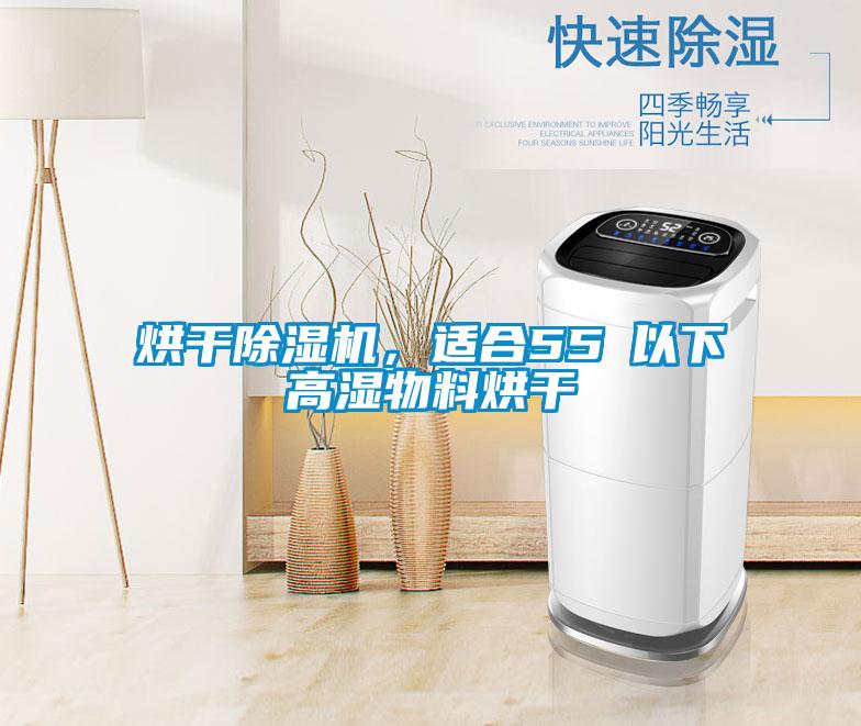 烘干除濕機，適合55℃以下高濕物料烘干