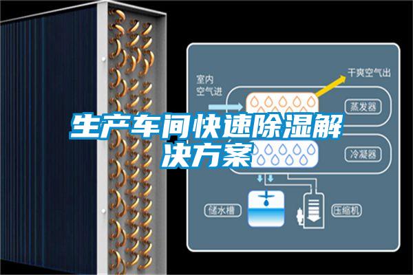生產(chǎn)車(chē)間快速除濕解決方案