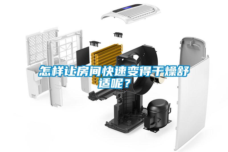 怎樣讓房間快速變得干燥舒適呢？