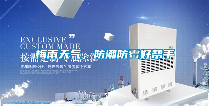 梅雨天氣，防潮防霉好幫手
