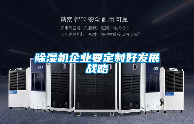 除濕機(jī)企業(yè)要定制好發(fā)展戰(zhàn)略