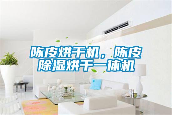 陳皮烘干機，陳皮除濕烘干一體機