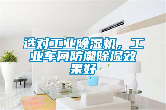 選對工業(yè)除濕機，工業(yè)車(chē)間防潮除濕效果好