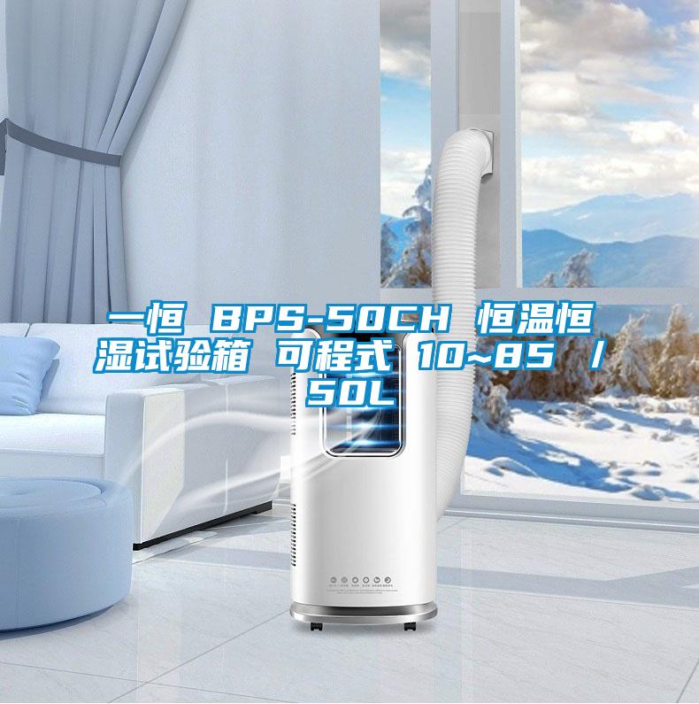 一恒 BPS-50CH 恒溫恒濕試驗箱 可程式 10~85℃／50L