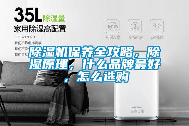 除濕機保養(yǎng)全攻略，除濕原理，什么品牌最好，怎么選購