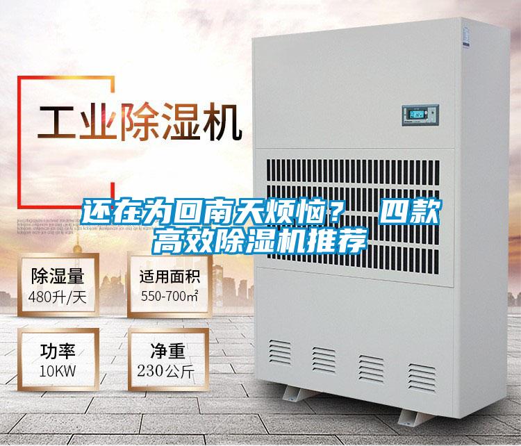 還在為回南天煩惱？ 四款高效除濕機推薦