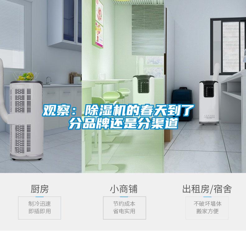 觀(guān)察：除濕機(jī)的春天到了 分品牌還是分渠道