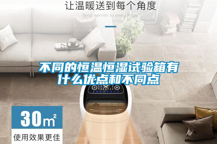 不同的恒溫恒濕試驗箱有什么優(yōu)點(diǎn)和不同點(diǎn)