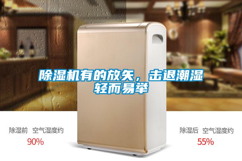 除濕機有的放矢，擊退潮濕輕而易舉