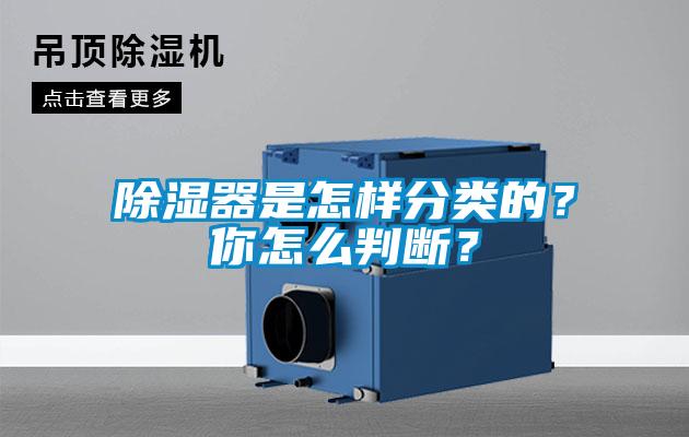 除濕器是怎樣分類的？你怎么判斷？