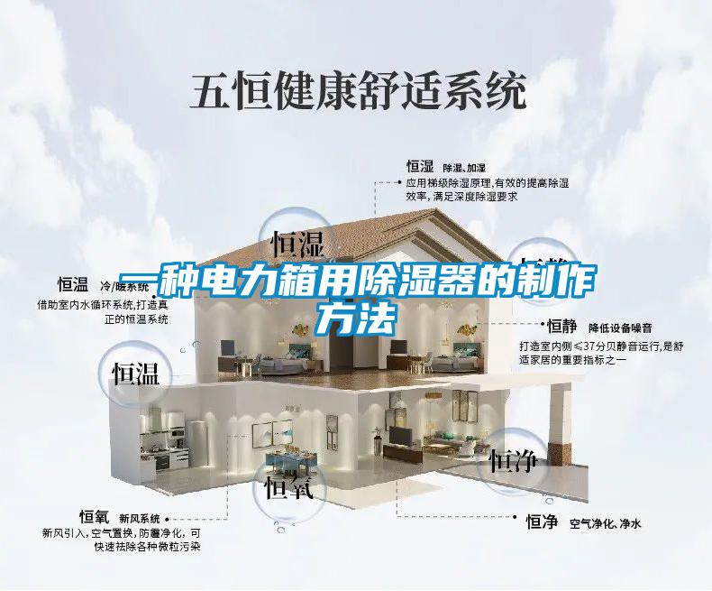 一種電力箱用除濕器的制作方法