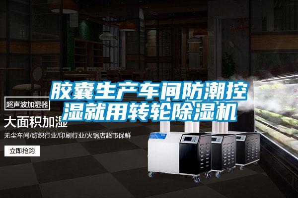 膠囊生產(chǎn)車間防潮控濕就用轉(zhuǎn)輪除濕機(jī)