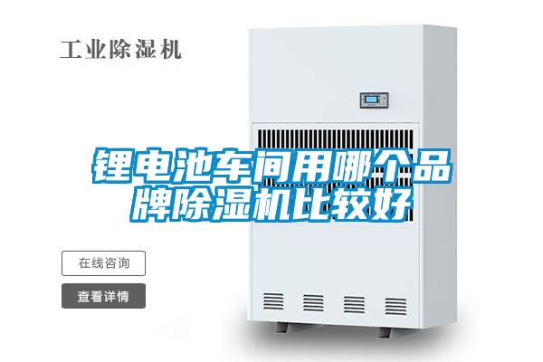 鋰電池車(chē)間用哪個(gè)品牌除濕機比較好