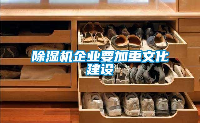 除濕機(jī)企業(yè)要加重文化建設(shè)