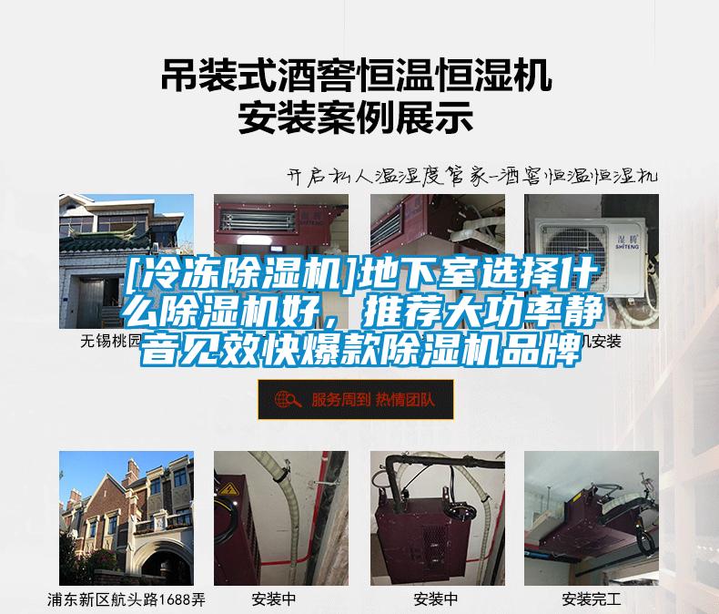 [冷凍除濕機]地下室選擇什么除濕機好，推薦大功率靜音見(jiàn)效快爆款除濕機品牌