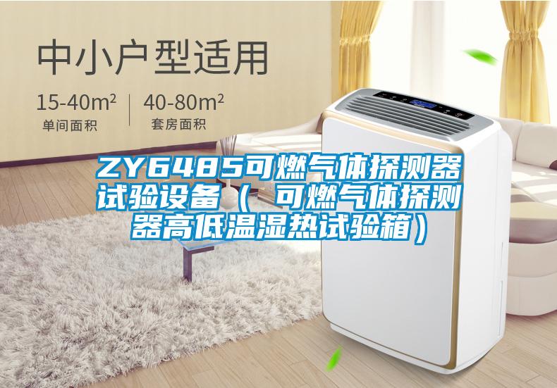 ZY6485可燃?xì)怏w探測器試驗(yàn)設(shè)備（ 可燃?xì)怏w探測器高低溫濕熱試驗(yàn)箱）