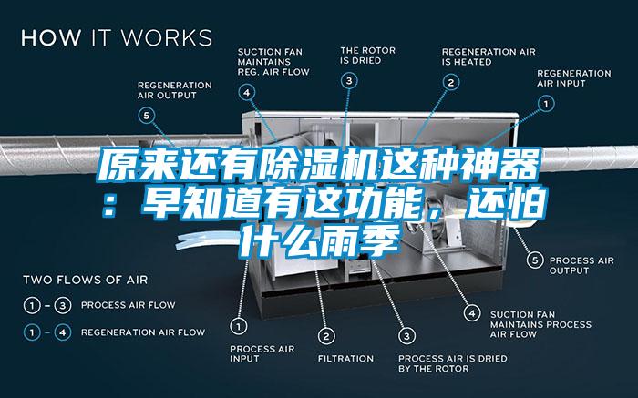 原來(lái)還有除濕機(jī)這種神器：早知道有這功能，還怕什么雨季