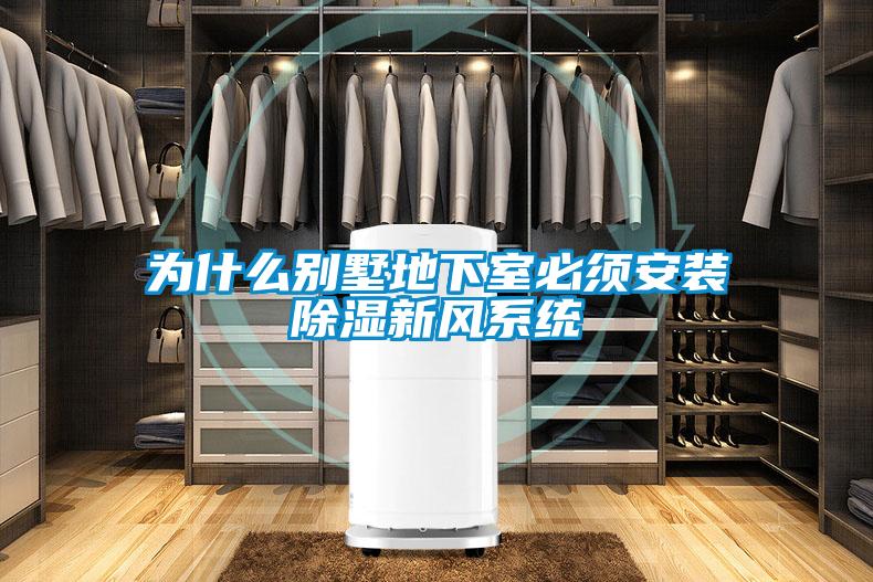 為什么別墅地下室必須安裝除濕新風(fēng)系統