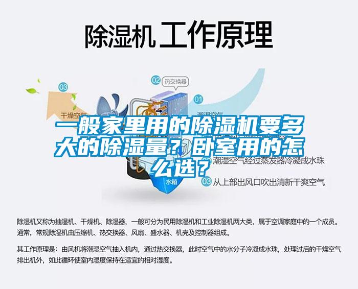 一般家里用的除濕機(jī)要多大的除濕量？臥室用的怎么選？