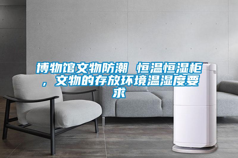 博物館文物防潮 恒溫恒濕柜，文物的存放環(huán)境溫濕度要求
