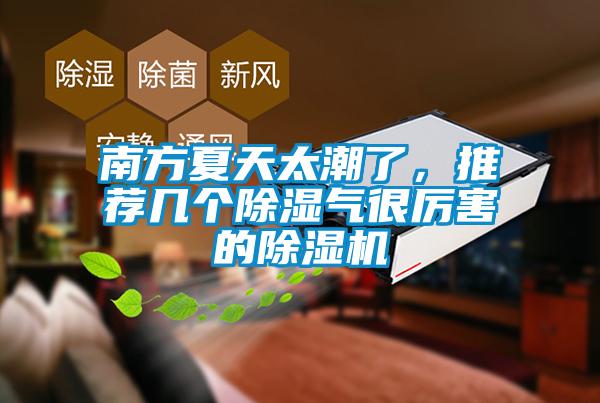 南方夏天太潮了，推薦幾個(gè)除濕氣很厲害的除濕機