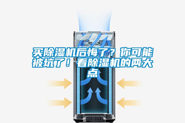 買除濕機后悔了？你可能被坑了！看除濕機的兩大點