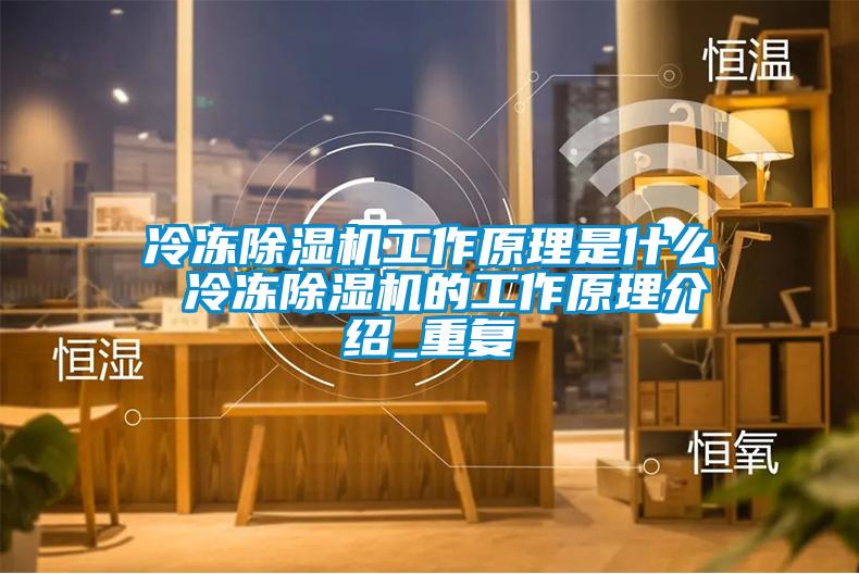 冷凍除濕機工作原理是什么 冷凍除濕機的工作原理介紹_重復(fù)