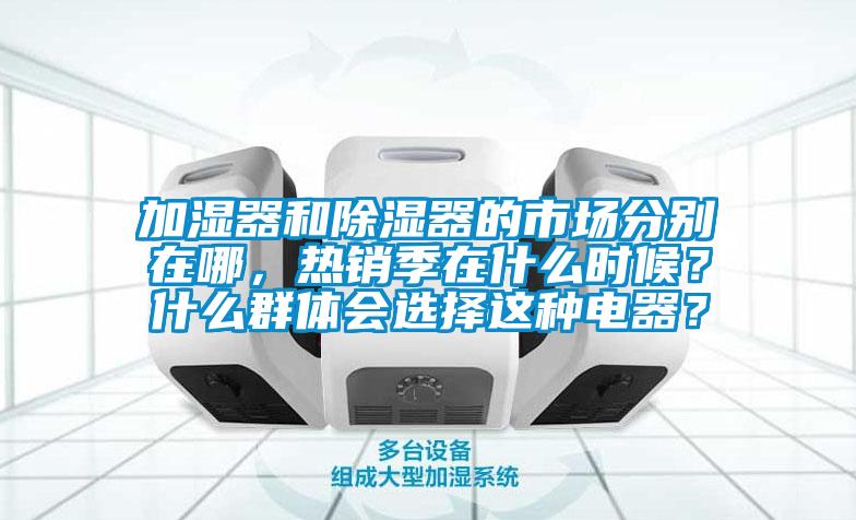 加濕器和除濕器的市場分別在哪，熱銷季在什么時候？什么群體會選擇這種電器？