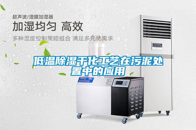 低溫除濕干化工藝在污泥處置中的應(yīng)用